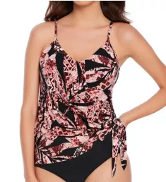 Urban Safari Alex Tankini Swim Top Black/Multi 12