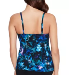 Peace Out Rita Tankini Swim Top Black/Multi 10