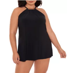 Plus Size Parker One Piece Swimsuit Black 20W