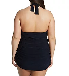 Plus Size Yvonne Swim Dress Black 16W