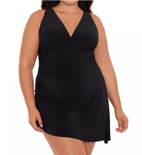 MagicSuit Plus Size Celine Swim Dress 608007W