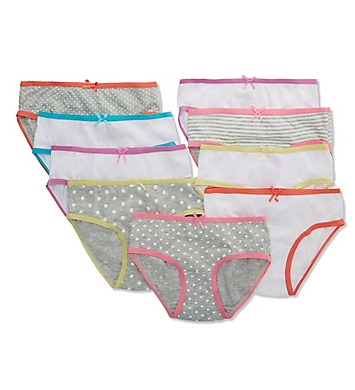 Maidenform Girl Brief Panty - 9 Pack 1270