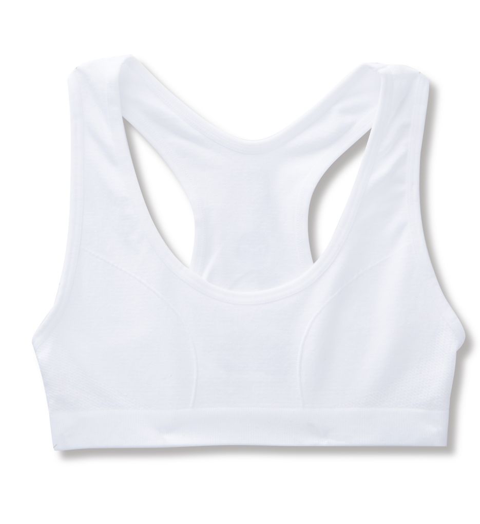 Seamfree Sports Bra White M