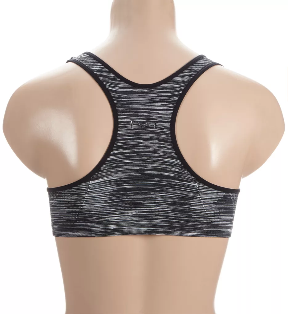 Women's Maidenform Girl H4323 Seamfree Molded Mesh Back Sports Bra (Heather  Grey M) 