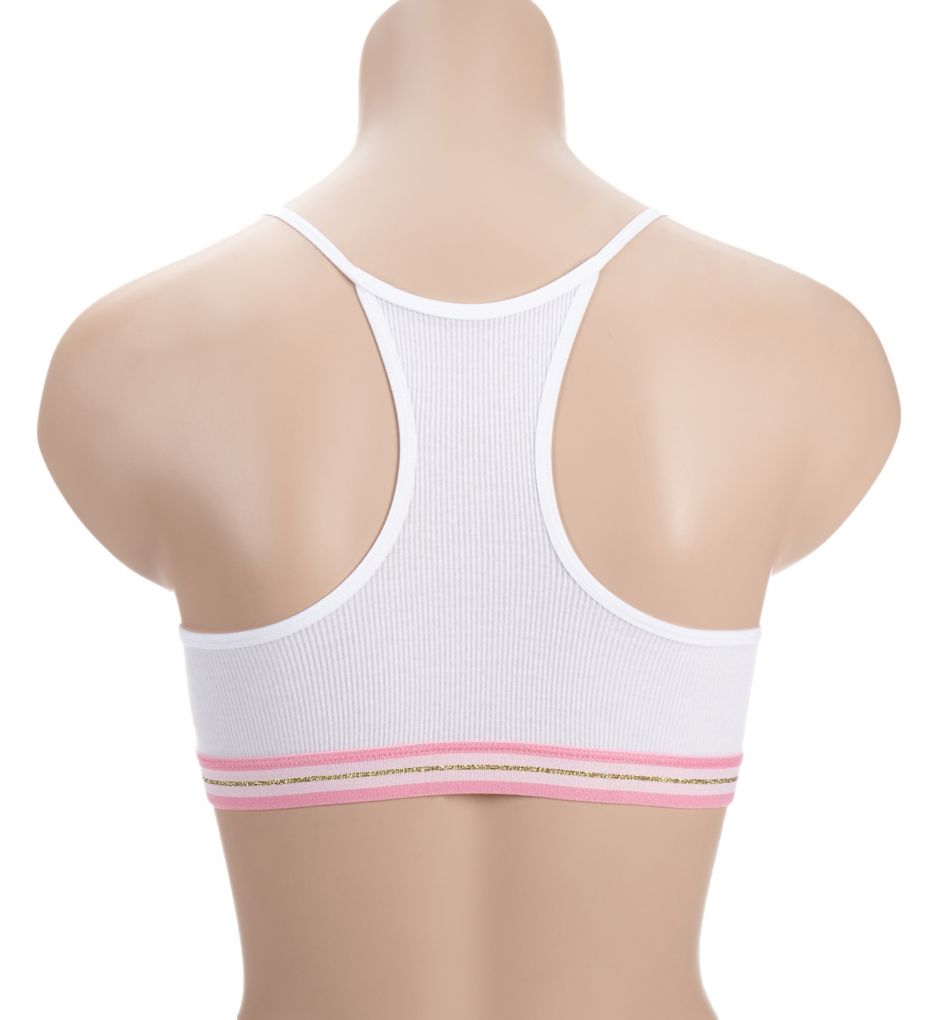 Cotton Ribbed Racer Pullover Bra