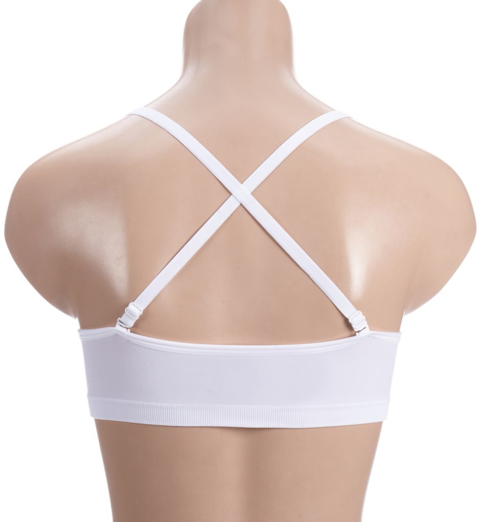 Maidenform Girls' Molded Triangle Padded Pullover Comfort Bra - Beige 34A