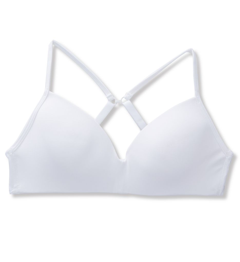 Seamless Soft-cup Bra - White - Ladies