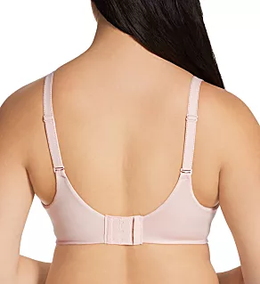 Comfort Devotion Embellished Extra Coverage Bra Sheer Pink/Deep Mauve 34B