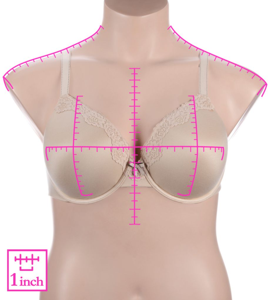 Maidenform Comfort Devotion Embellished Extra Coverage Bra 09404 - Image 3