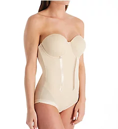 Easy Up Strapless Firm Control Bodybriefer Latte Lift 34B