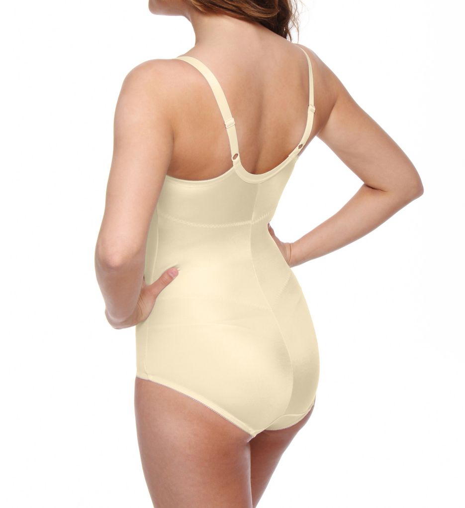 Women Halft BackBody Shaper Bra Lace Backless Built In Bra Tummy Control  Shapewear