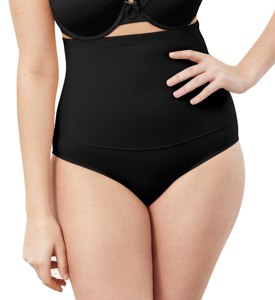 Maidenform Flexees Shapewear Womens Size 2XL Black Hi-Waist Brief