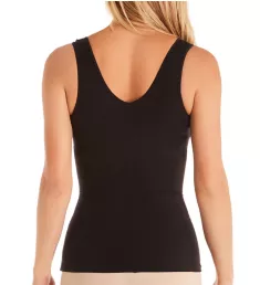 Flexees Open Bust Torsette with Cool Comfort Modern Black 2X