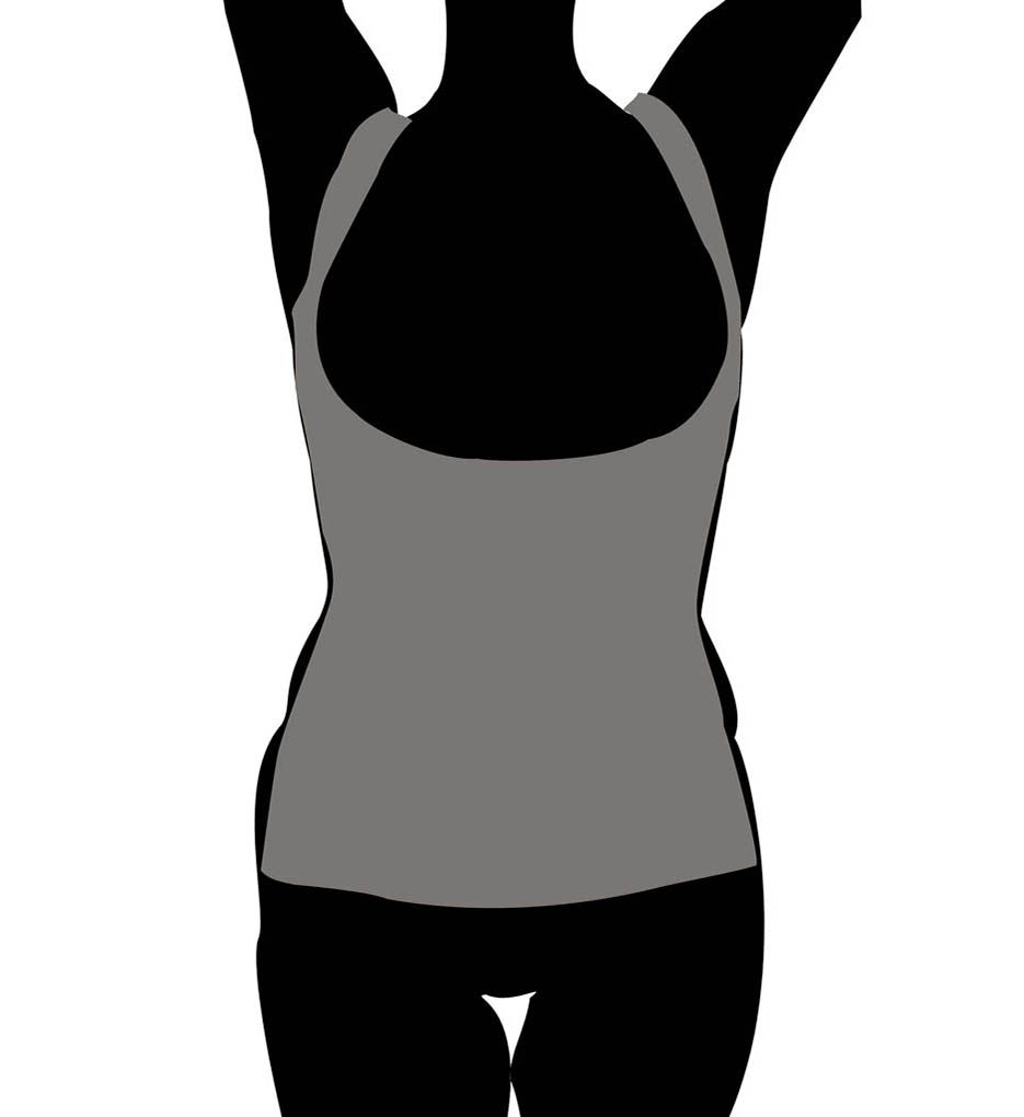 Maidenform Flexees Open Bust Torsette with Cool Comfort 1866 - Image 4