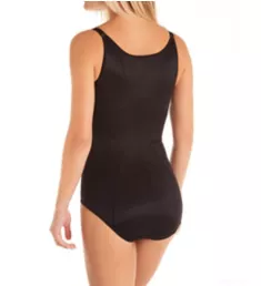 Flexees Ultimate Slimmer Open Bust Body Shaper Black S