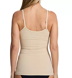 Flexees Long Length Shaping Cool Comfort Camisole Latte Lift 2X