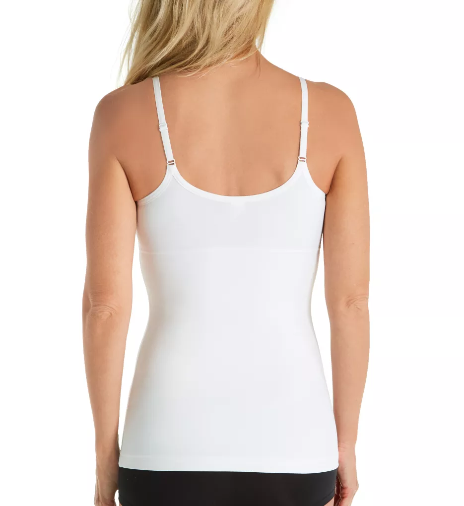 Flexees Long Length Shaping Cool Comfort Camisole White 2X