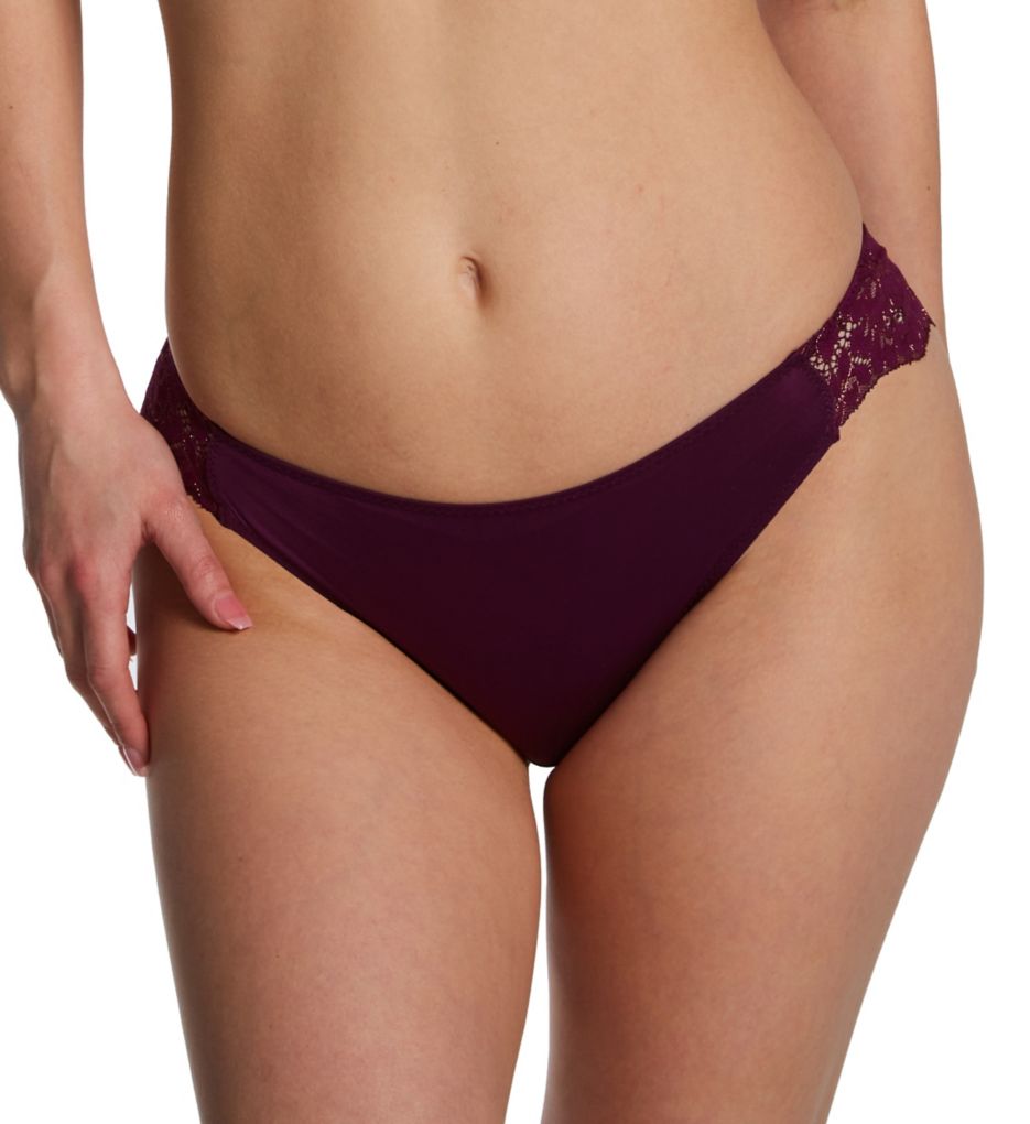 Maidenform Women's Comfort Devotion Lace Back Tanga Panty in Autumn/Rose Gold | Size 5 | HerRoom.com