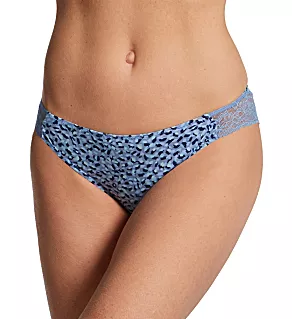 Comfort Devotion Lace Back Tanga Panty Denim Jacket Brush 5