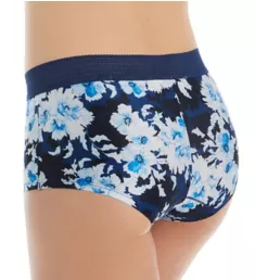 Classics Microfiber and Geo Lace Boyshort Panty NavyPalaceFloral/Navy 5