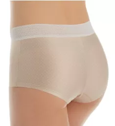 Classics Microfiber and Geo Lace Boyshort Panty