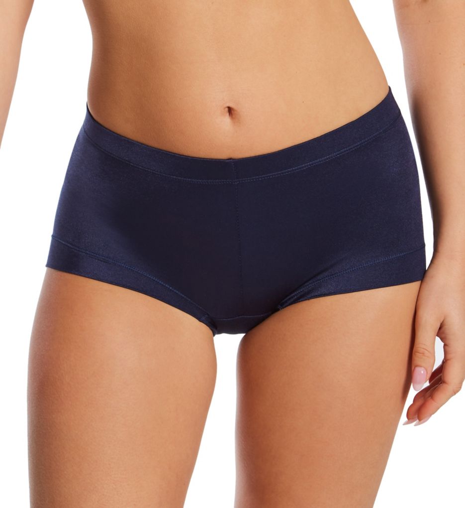 Maidenform Women's Dream Microfiber Boyshort Panty in Blue | Plus Size 6 | HerRoom.com