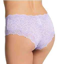 Cheeky Scalloped Lace Hipster Panty Lavender Picnic Ditsy 8