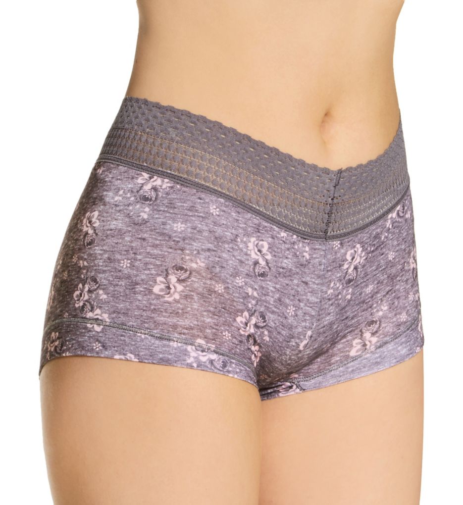 Maidenform Women's Dream Cotton Boyshort Panty with Lace in Pattern | Size 7 | HerRoom.com