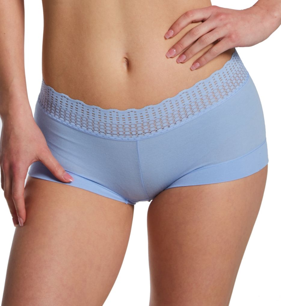 Maidenform Casual Comfort Lace Boyshort Underwear Dmclbs In Urchin Teal