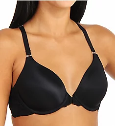 One Fab Fit Extra Coverage Lace T-Back Bra Black 34C