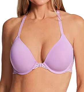 One Fab Fit Extra Coverage Lace T-Back Bra Sojourn Lilic/ Mystica 40D