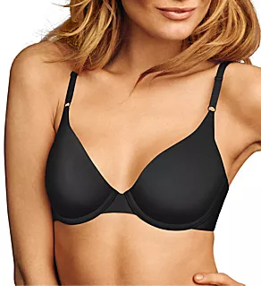 One Fab Fit Original Tailored Demi T-Shirt Bra Black 36DD