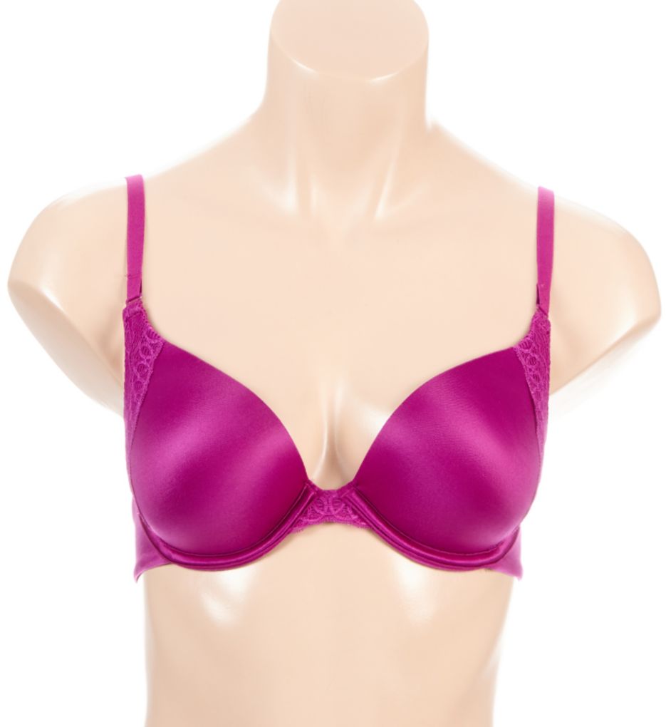 Maidenform Women's Love The Lift Push-up & In Satin Demi Bra