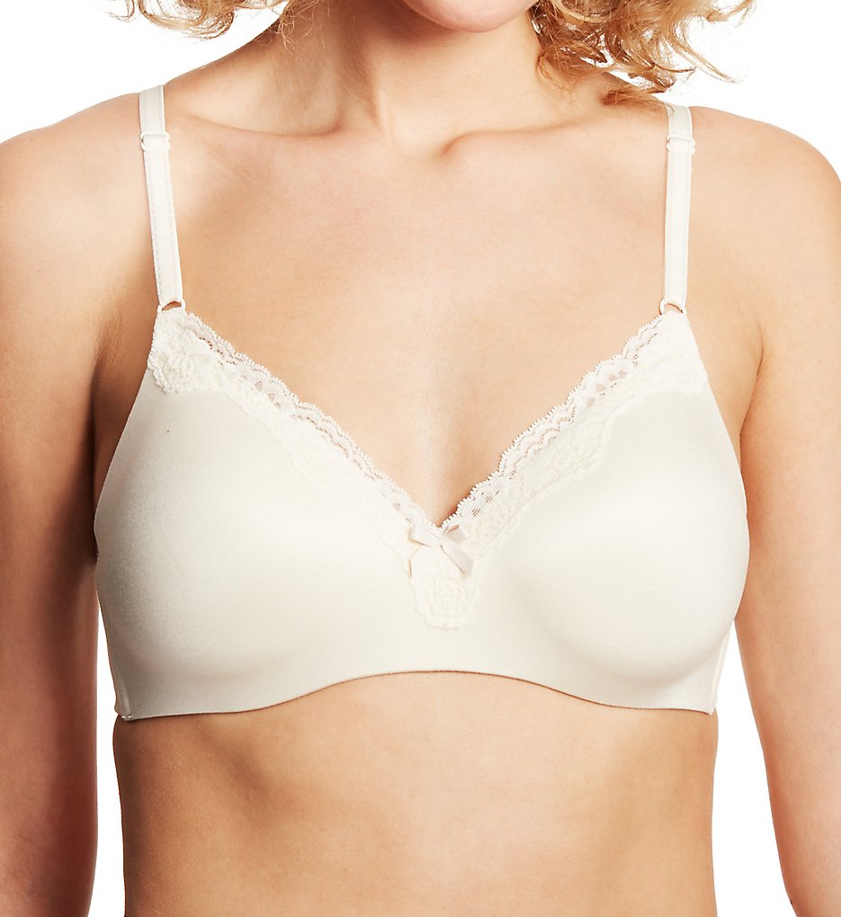 Maidenform 9456 Comfort Devotion Wirefree with Lift T-Shirt Bra (Ivory/Shell)
