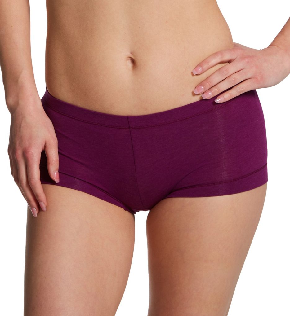 Maidenform Women's Dream Tailored Cotton Boyshort Panty in Orange | Size 8 | HerRoom.com