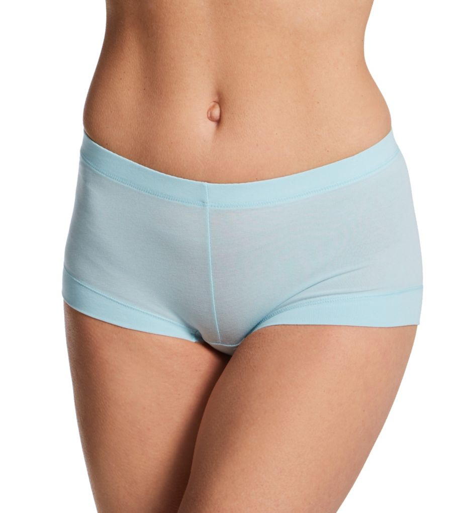 Maidenform Women's Dream Tailored Cotton Boyshort Panty in Starlight Blue | Size 5 | HerRoom.com