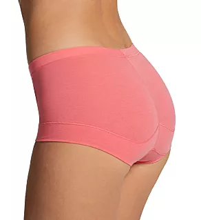 Dream Tailored Cotton Boyshort Panty Coral Zest 9