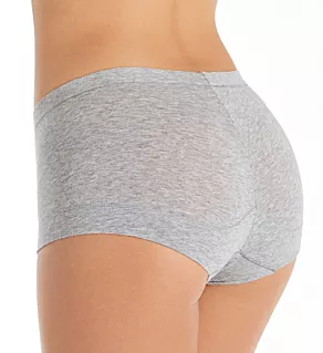 Dream Tailored Cotton Boyshort Panty Grey Heather 5