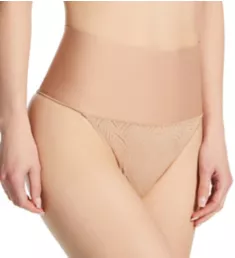 Tame Your Tummy Lace Thong Beige Swing Lace XL