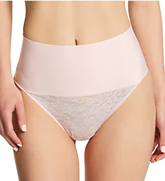 Tame Your Tummy Lace Thong Pink Pirouette S
