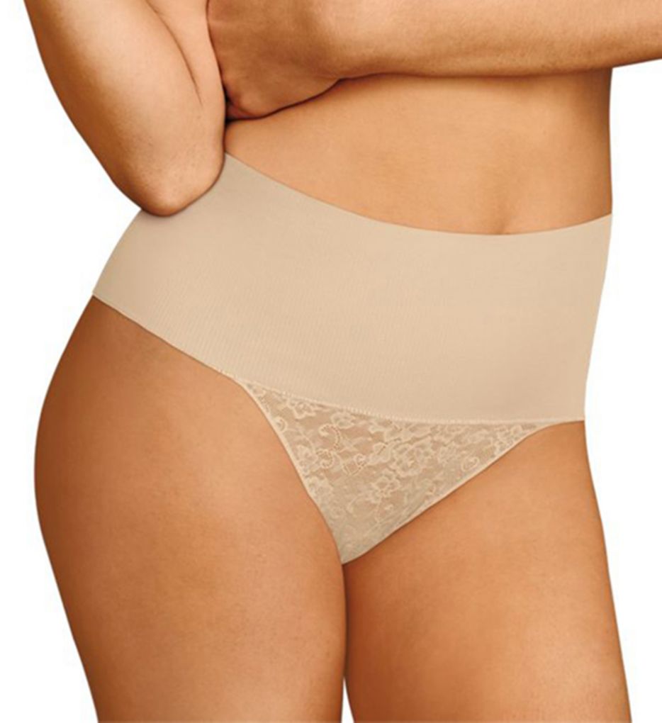 Maidenform tame your tummy Lace Briefs shapewear. Pack of 2 XXL