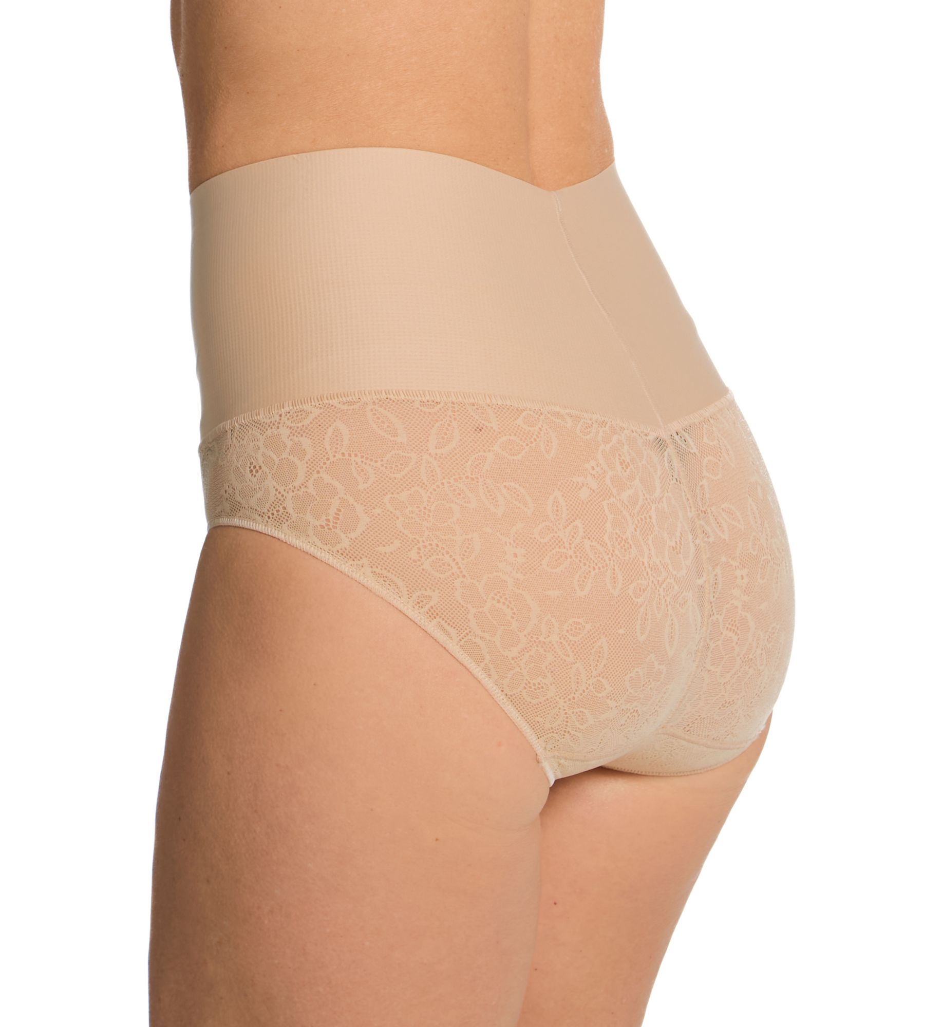 Maidenform Tame Your Tummy Brief Panty Nude 1 Lace 3X  - Image 2
