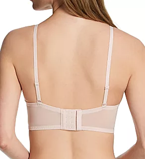 Casual Comfort Wireless Lined Convertible Bralette Sandshell Bloom Lace 36A