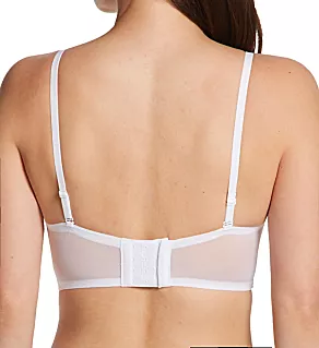 Casual Comfort Wireless Lined Convertible Bralette White 40C