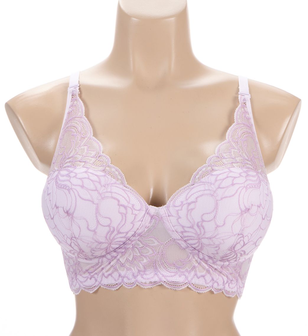 Maidenform Casual Comfort Wireless Lined Convertible Bralette Mystical Lilac/Sojourn 34C  - Image 1