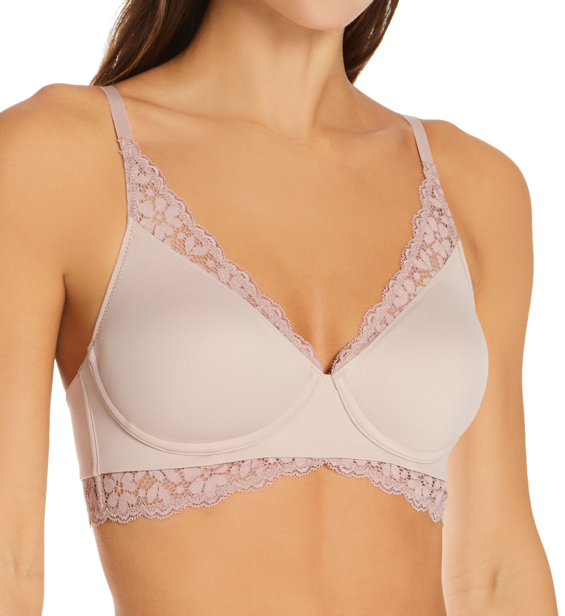 Maidenform Women's Pure Comfort Convertible Bralette in Evening Blush | Size: 36D | HerRoom.com