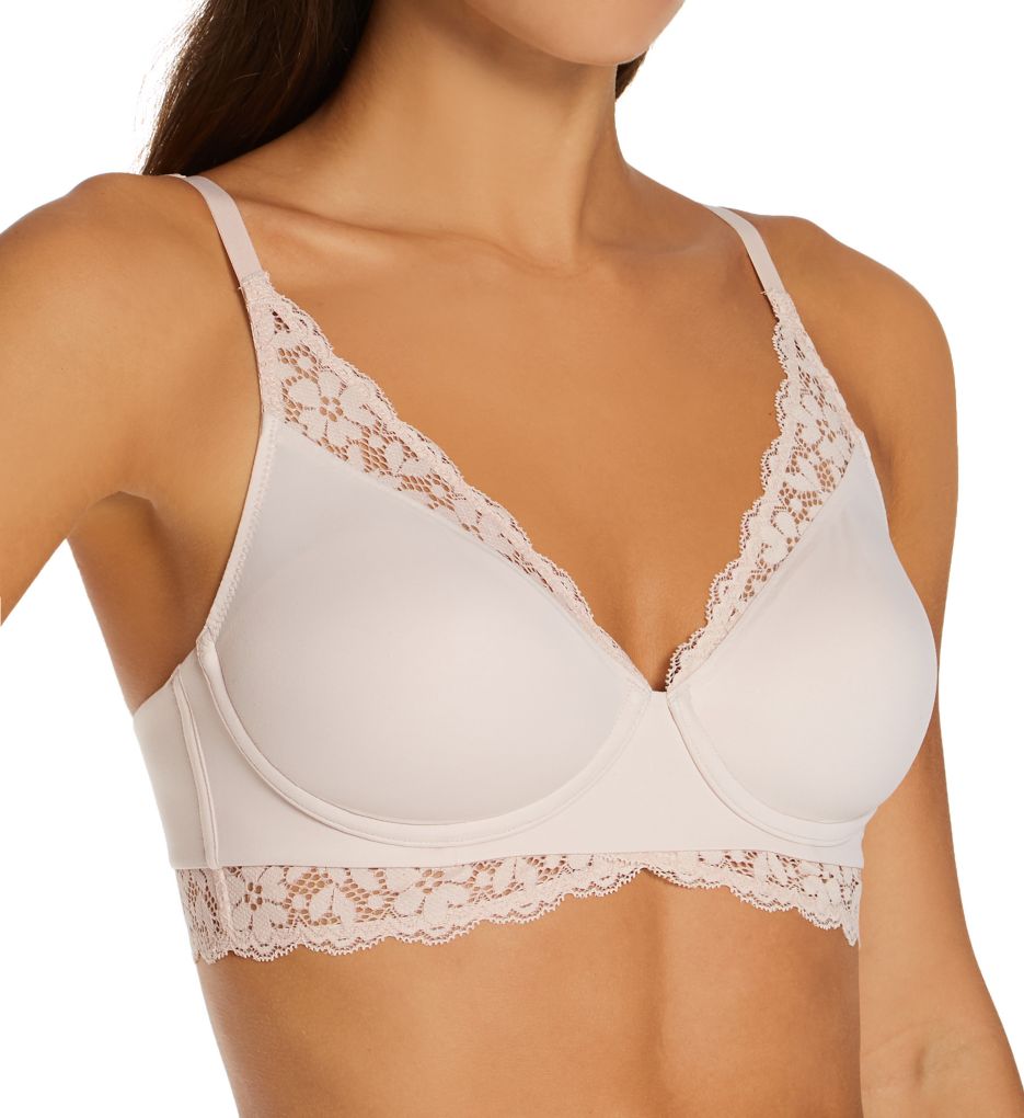 Warner's Women's Escape Wire-Free Contour with Lace Trim Bra