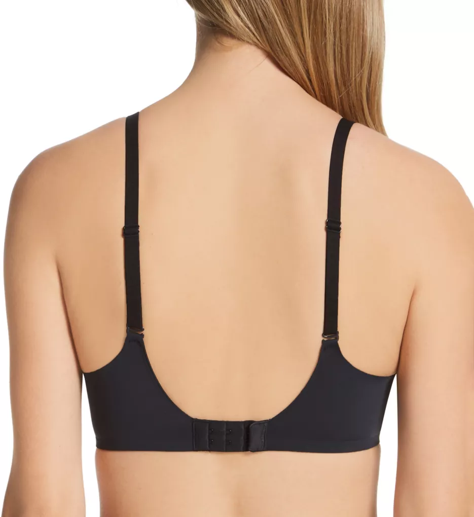 Maidenform Womens One Fab Fit Extra Coverage Lace T-Back  Bra(07112)-Black-40C