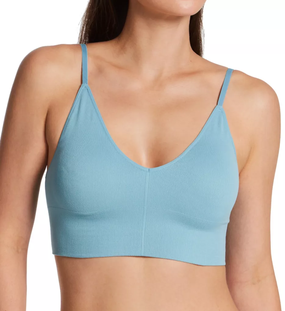 Pure Comfort Feel Good Seamless Side Brami Cornflower Teal S