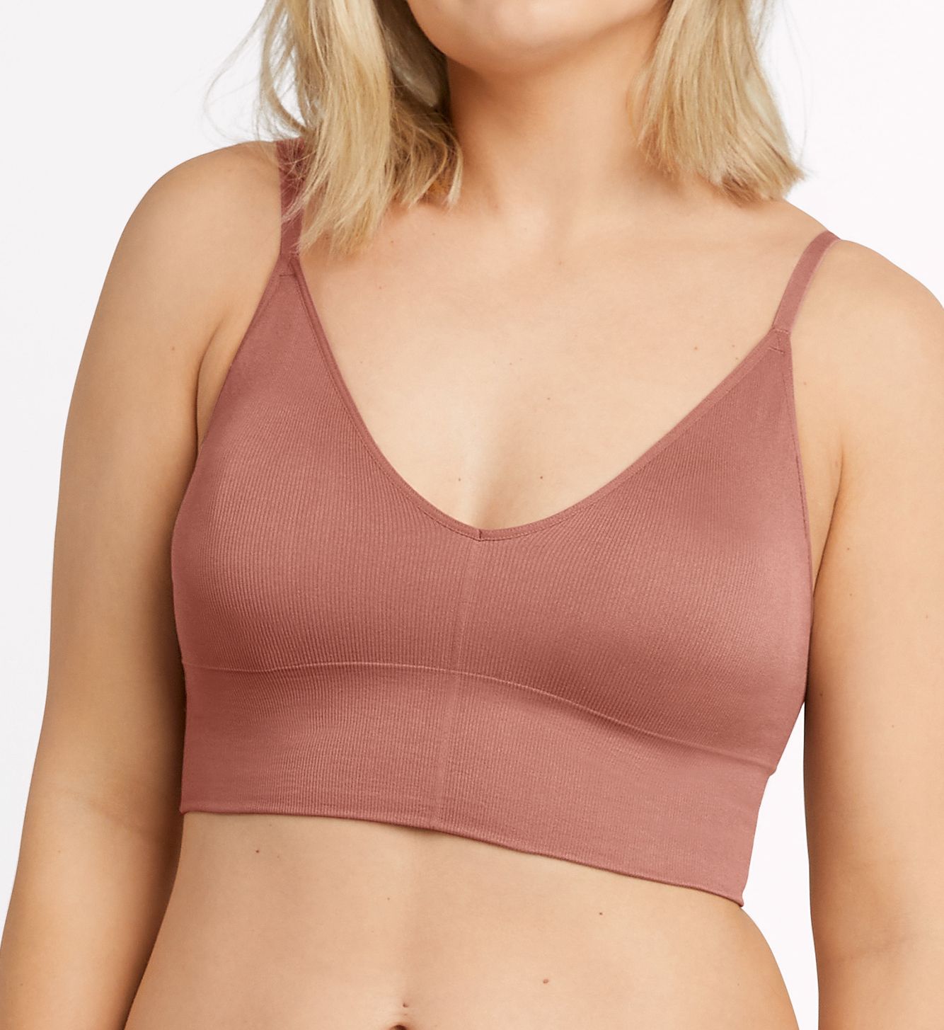 Maidenform Women's Pure Comfort Feel Good Seamless Side Brami in Enchantment Pink | Size: 2X | HerRoom.com